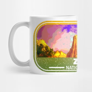 Zion National Park, America Mug